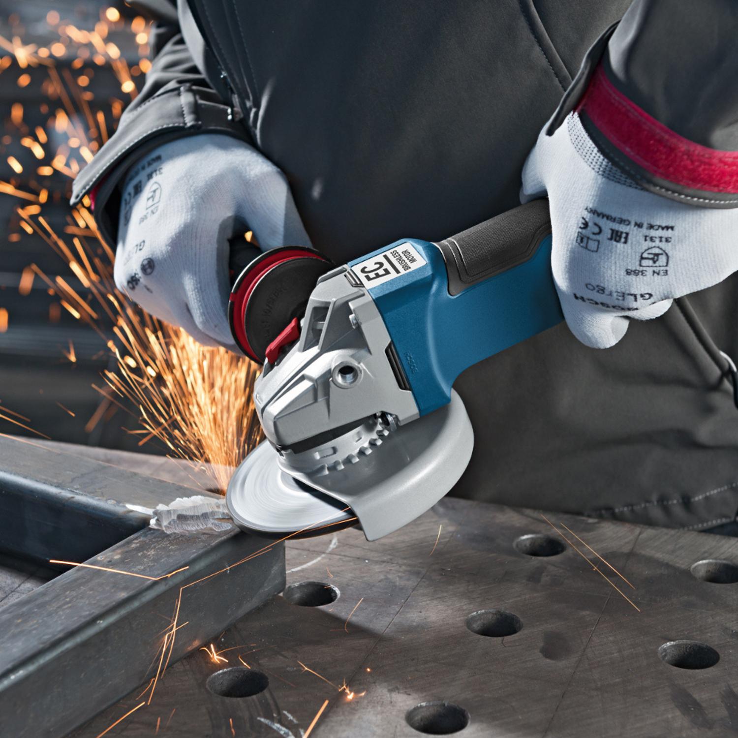Plato de Goma X - LOCK 115mm - Bosch - Herram.cl