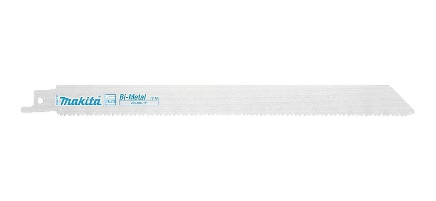 5 Hojas Sierra Sable 225x19x0,9mm Bi - metal Makita B - 31859 - Herram.cl