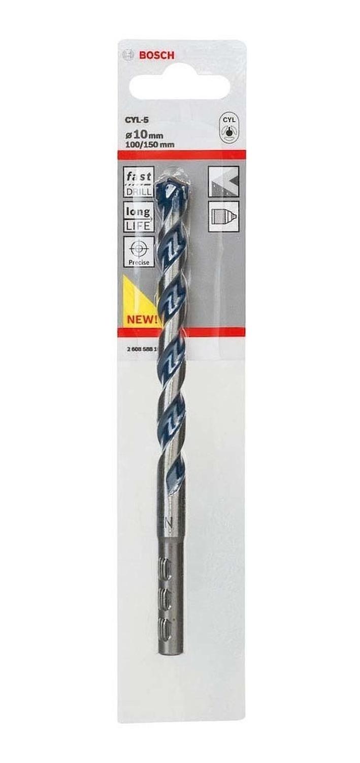 Broca Para Hormigón y Piedra Bosch Cyl - 5; 10x100x150mm - Herram.cl
