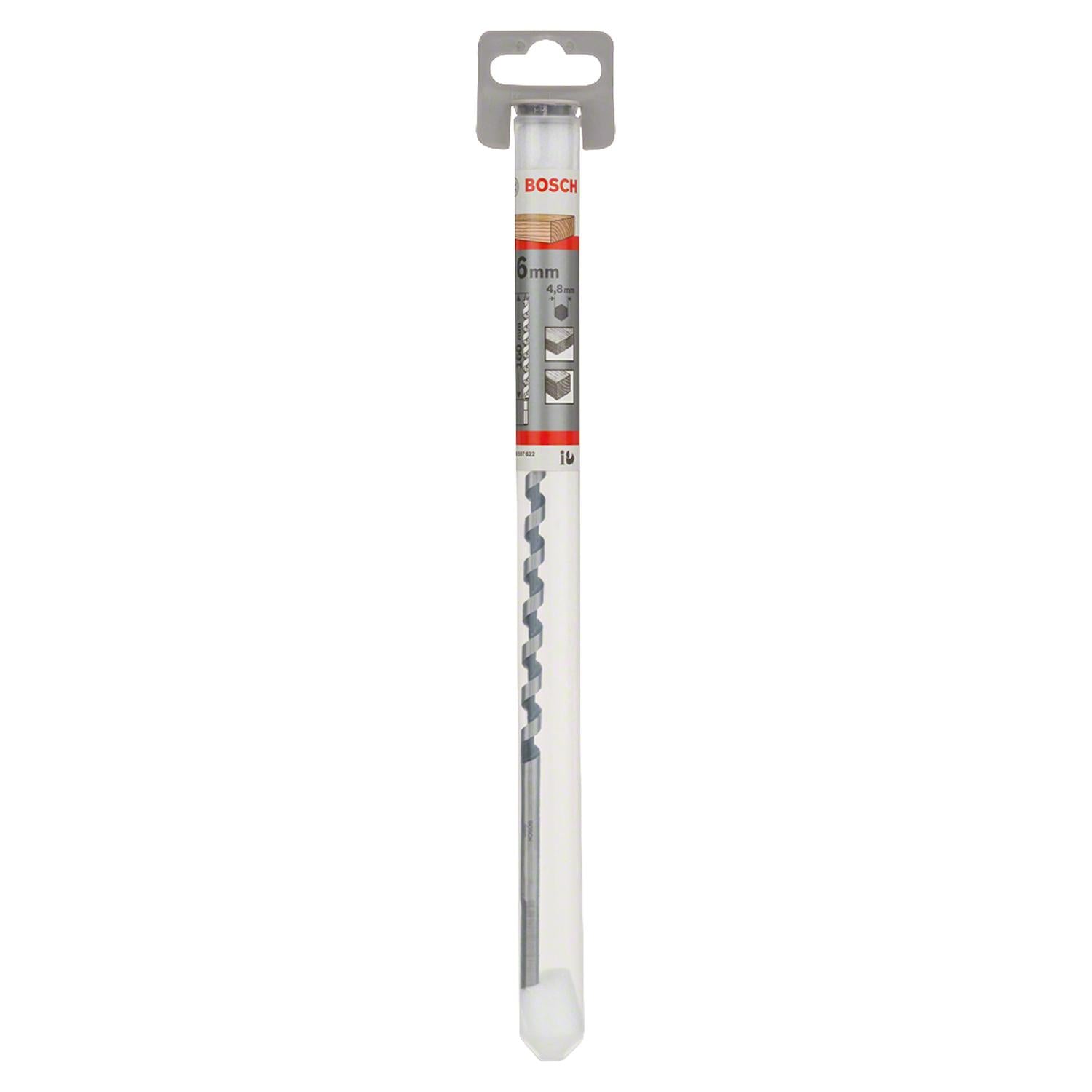 Broca para Madera Salomónica 6x160x235mm - Bosch - Herram.cl