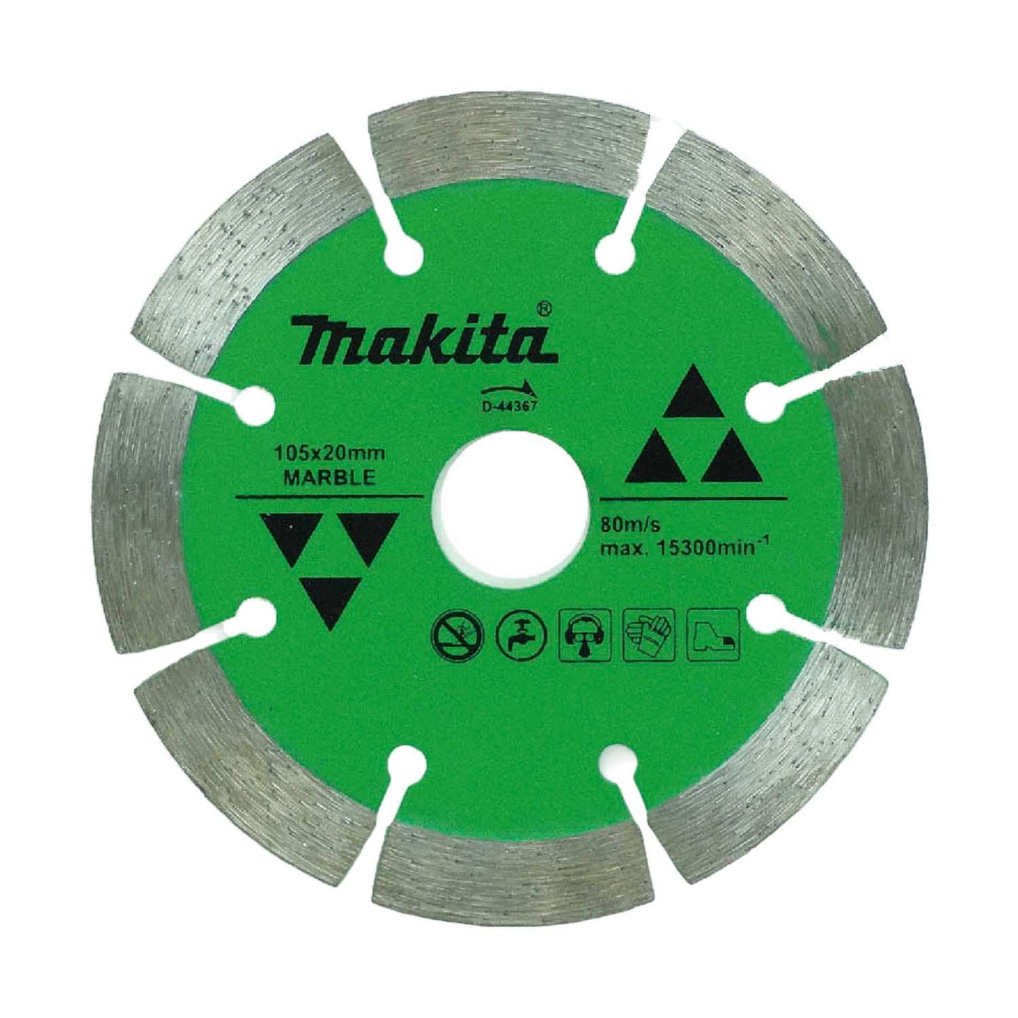 Disco Diamantado Segmentado Para Mármol 105x10x20mm - Makita - Herram.cl