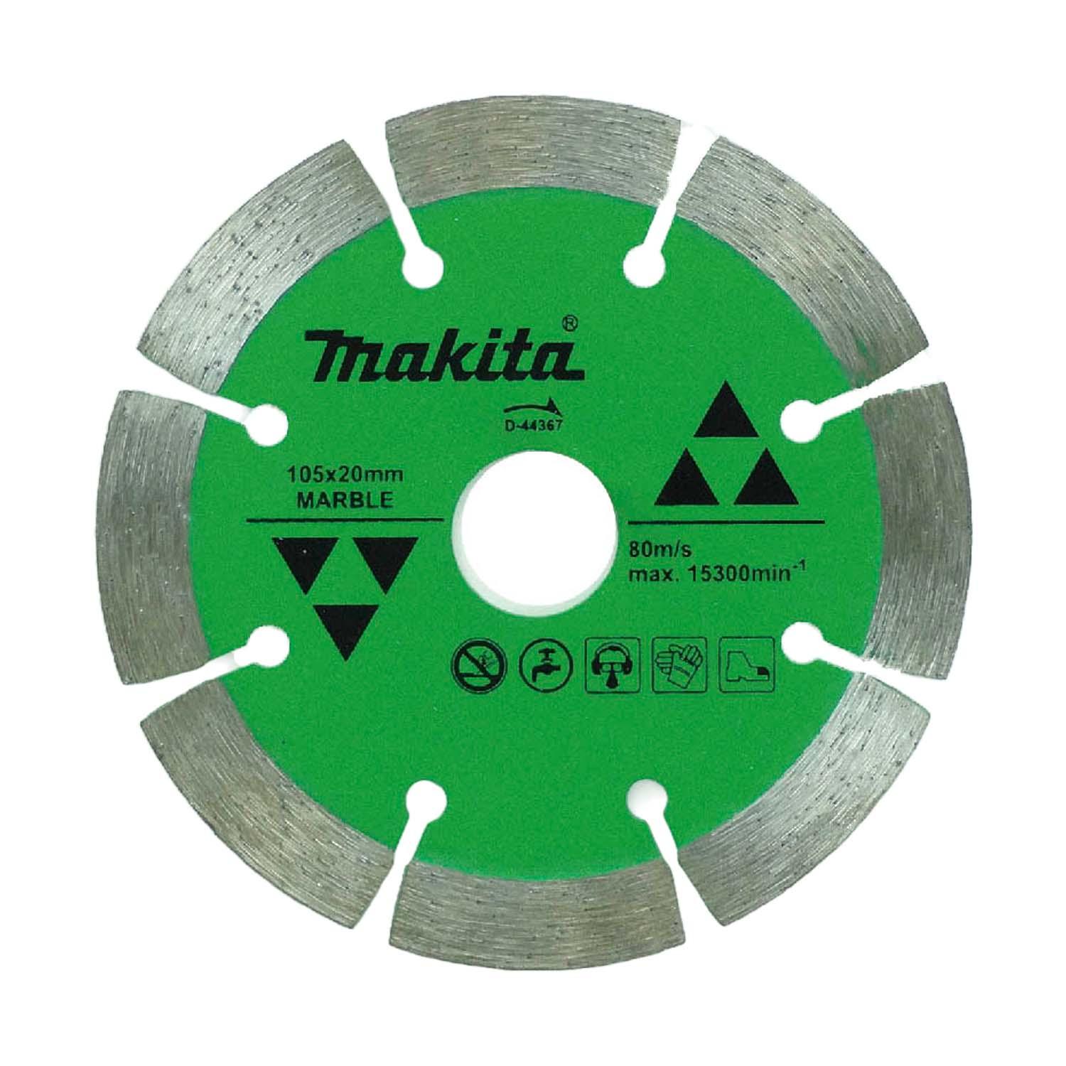 Disco Diamantado Segmentado Para Mármol 105x10x20mm - Makita - Herram.cl