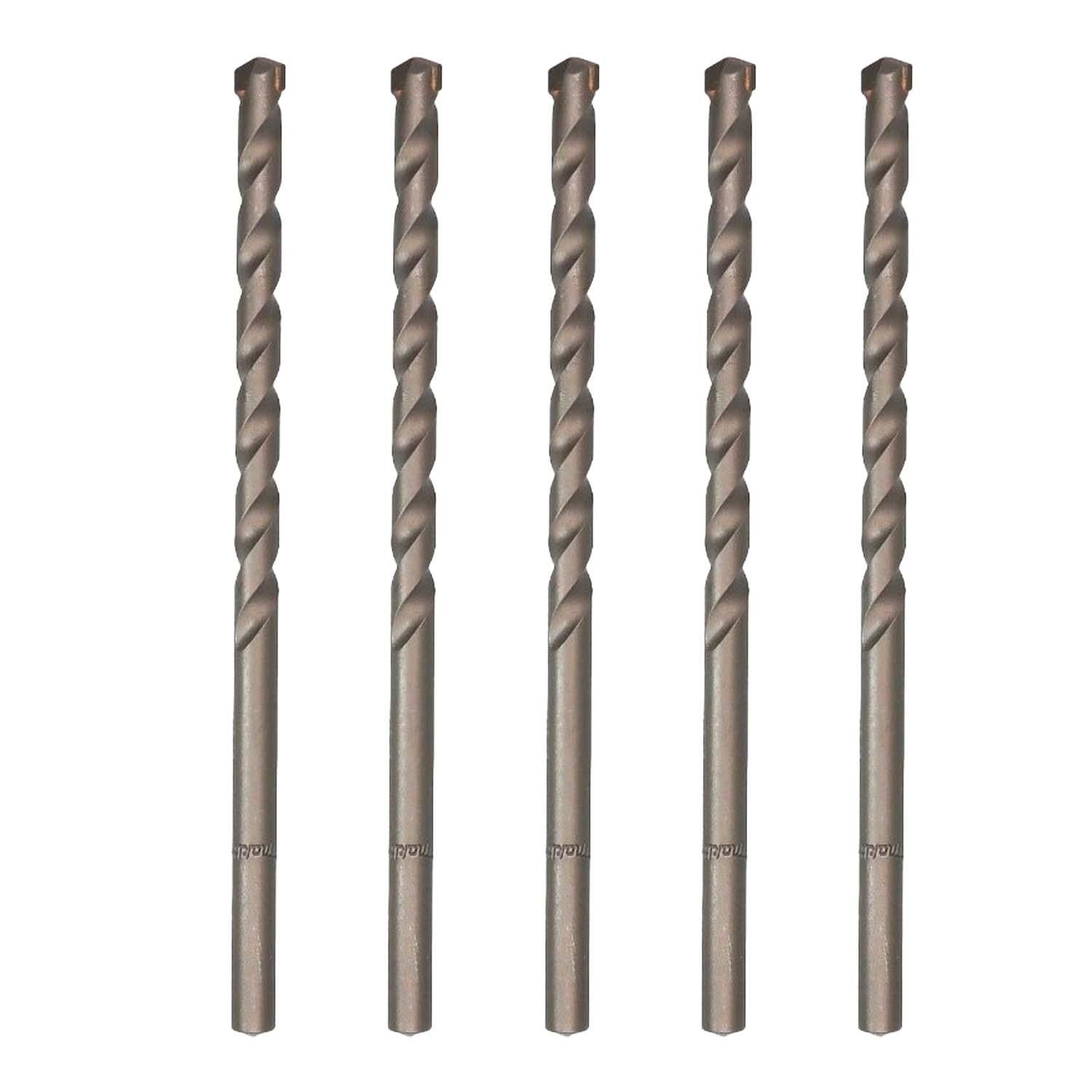 Set 5 Brocas Para Concreto 3x60mm - Makita - Herram.cl