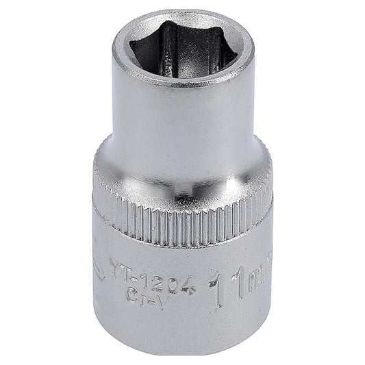 Dado Hexagonal Corto 1/2 Pulgada 11mm Yato YT-1204 - Herram.cl