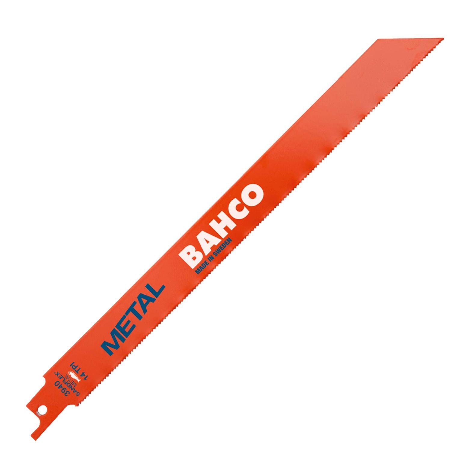 Pack 2 Hojas de sierra Sable Metal 228mm 18 TPI - Bahco - Herram.cl
