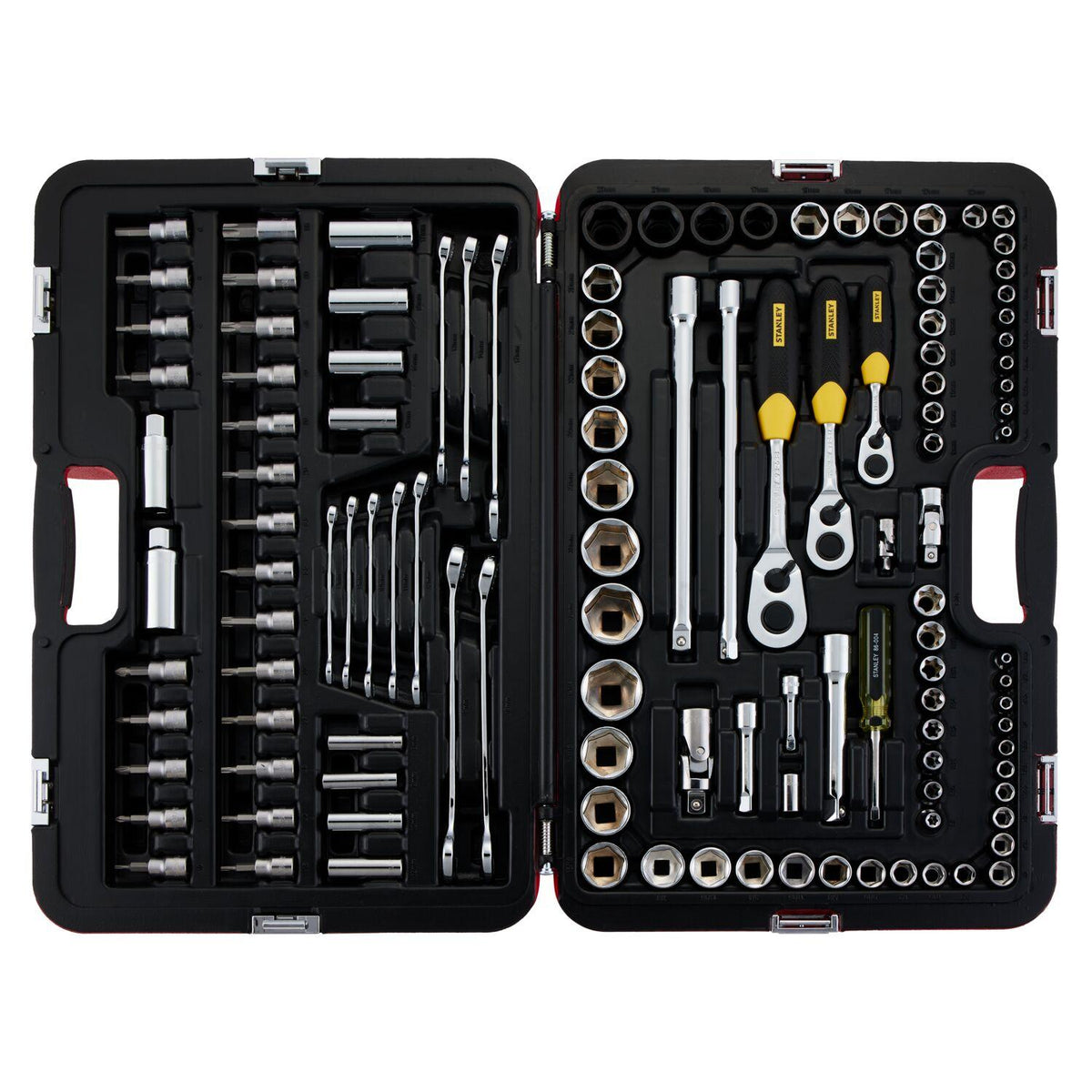 Set Stanley 120 Pzas 1/4'' 3/8'' 1/2'' R99-120LA - Herram.cl