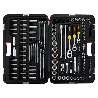 Set Stanley 120 Pzas 1/4'' 3/8'' 1/2'' R99-120LA - Herram.cl