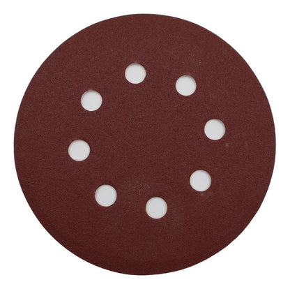 Pack 10 Discos Lija Con Velcro 125mm G240 - Makita - Herram.cl