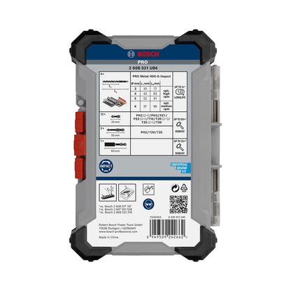 Kit Puntas y Brocas Metal PRO Impact 20 Pzas - Bosch - Herram.cl
