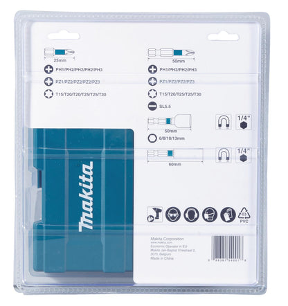 Set De Puntas y Vasos Impact Black 35 Pzas - Makita - Herram.cl