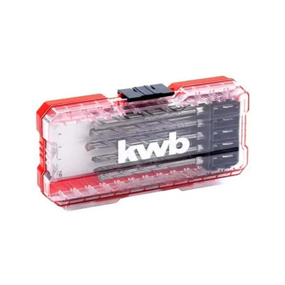 Juego de Brocas Para Mamposteria S - CASE 10 Pzas - kwb - Herram.cl