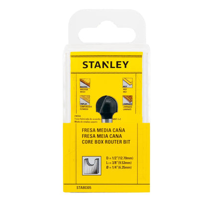Fresa Media Caña Toma 1/4'' 1/2''x3/8'' - Stanley - Herram.cl