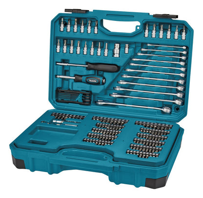 Set De Llaves, Puntas Y Vasos Makita E - 10883 221pcs - Herram.cl