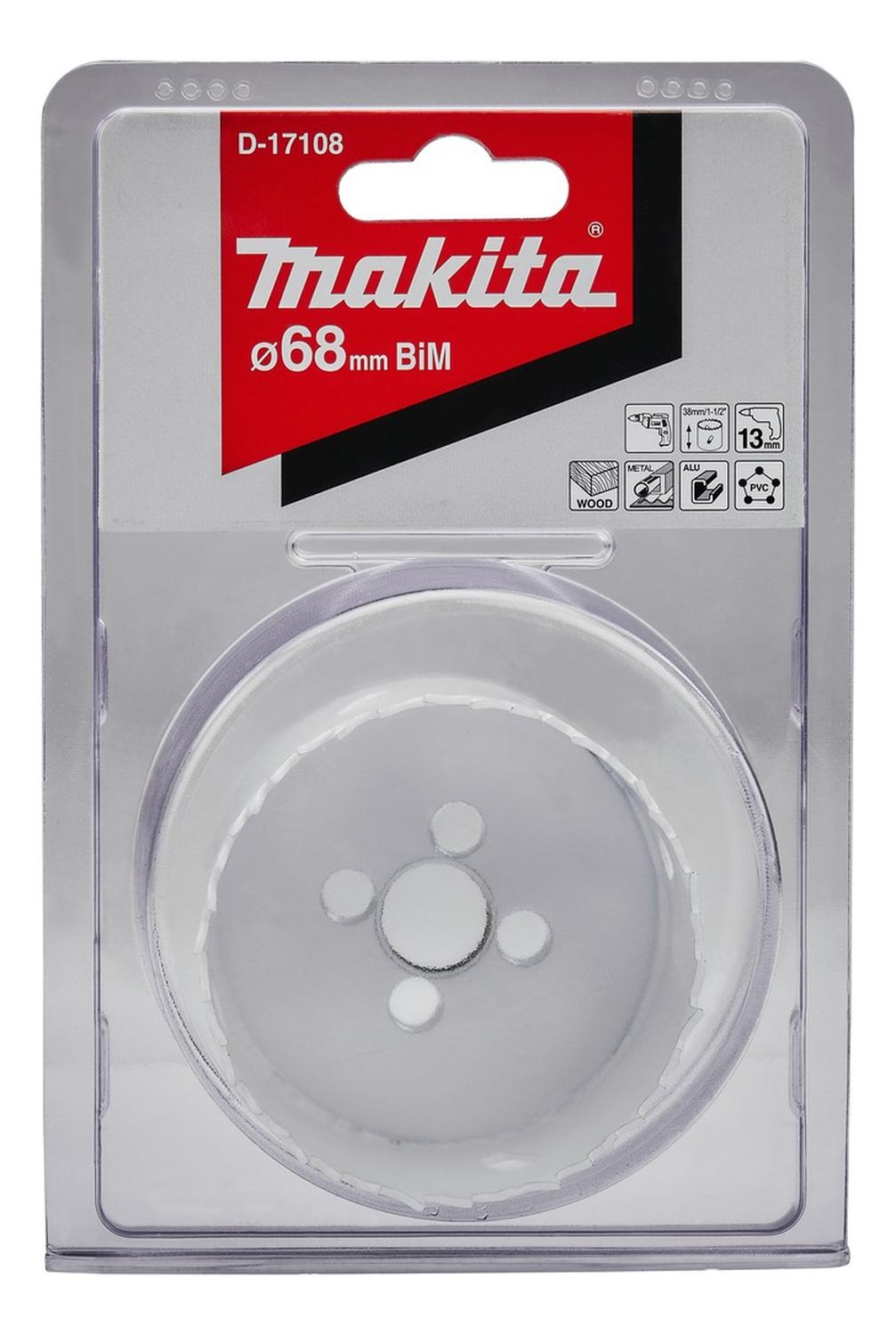 Sierra Copa Bim 68mm (2 - 11/16 Pulgadas) Makita D - 17108 - Herram.cl
