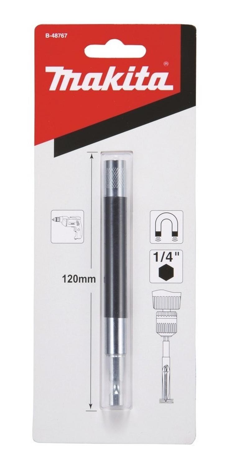 Adaptador De Puntas Magnetico 120mm Insercion Hex 1/4 Makita - Herram.cl