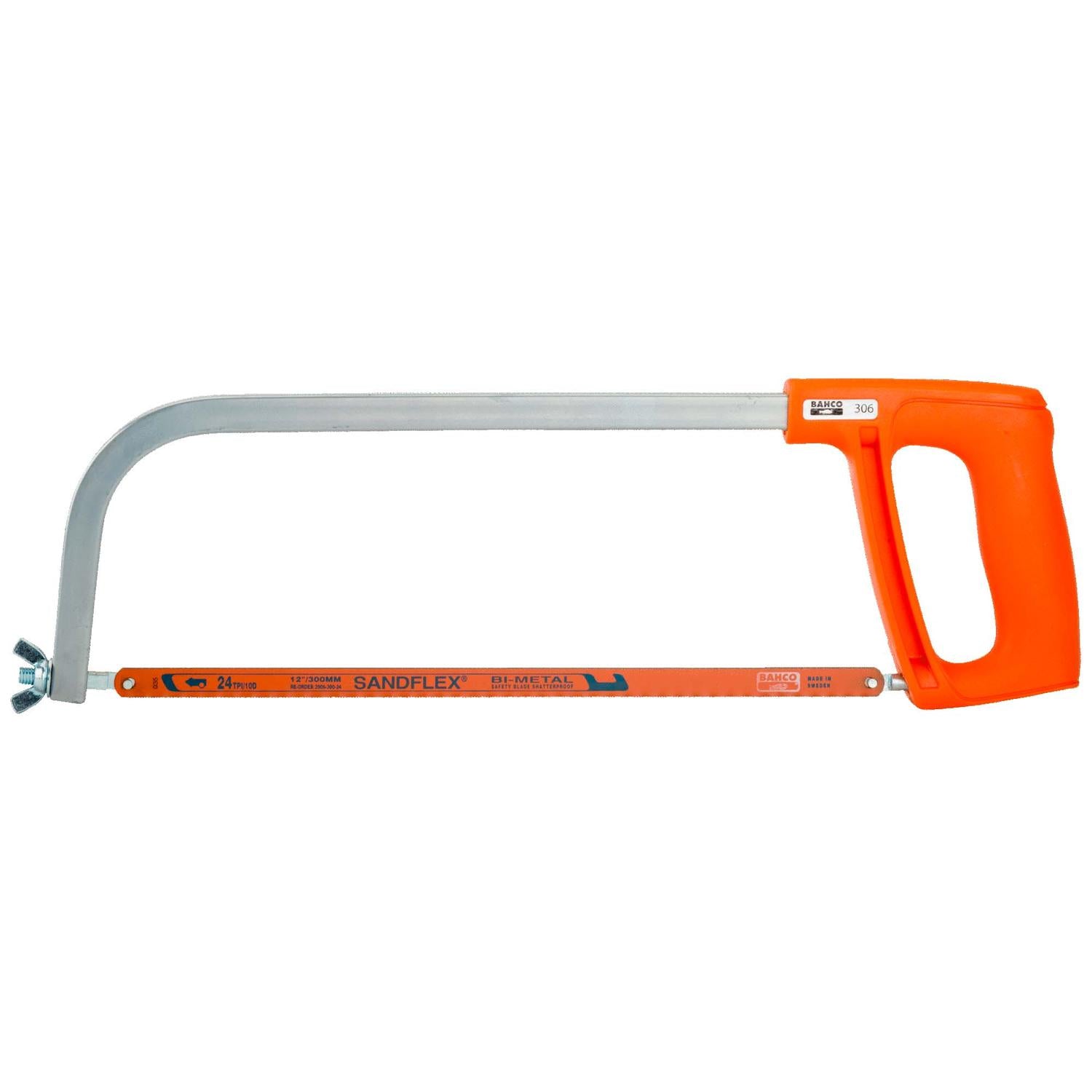 Arco de sierra para metales compacto 12'' - Bahco - Herram.cl