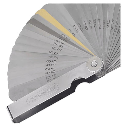 Calibrador de Hojas Stanley 78-221 32 Galgas SAE/Métrico - Herram.cl