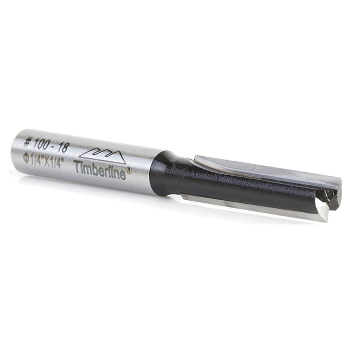 Fresa Recta 1/4'' x 1'' Vástago 1/4'' 100-18 - Timberline - Herram.cl