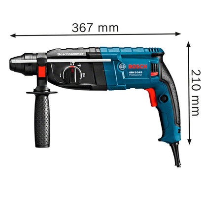 Rotomartillo Bosch SDS - Plus GBH 2 - 24 D 820 W 220V, en maletín - Herram.cl