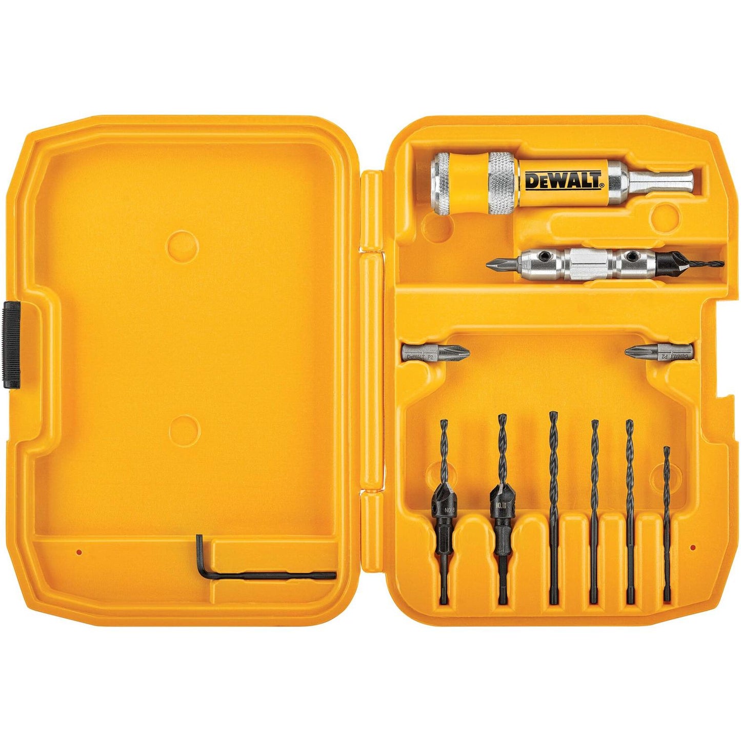 Set Adaptador Rápido Avellanador/Atornillador 6, 8 y 10 - DeWALT - Herram.cl