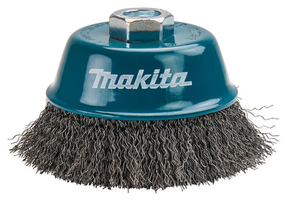 Grata Copa Acero Rizado 100x0,3mm / M14 - Makita - Herram.cl