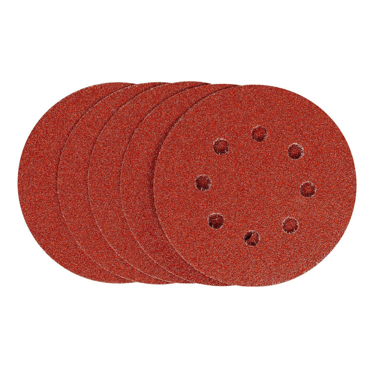 Set Discos Lija Stanley 125mm Roto-Orbital Velcro x5 - Herram.cl