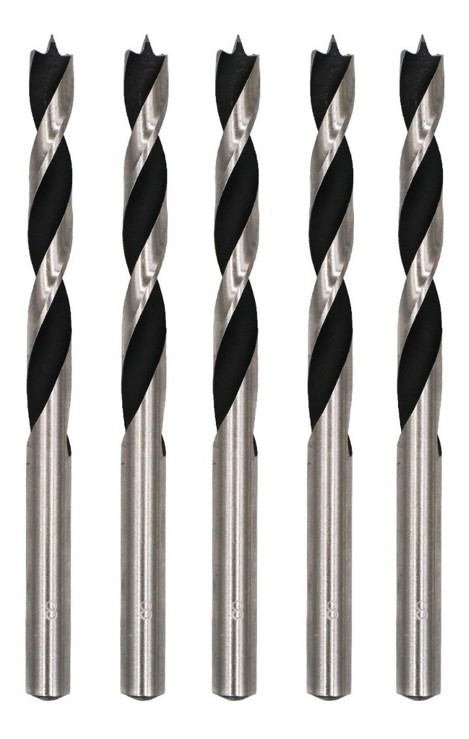 Pack 5 Brocas Para Madera 10x133mm - Makita - Herram.cl