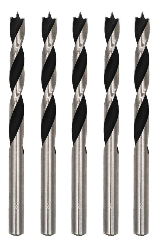Pack 5 Brocas Para Madera 10x133mm - Makita - Herram.cl
