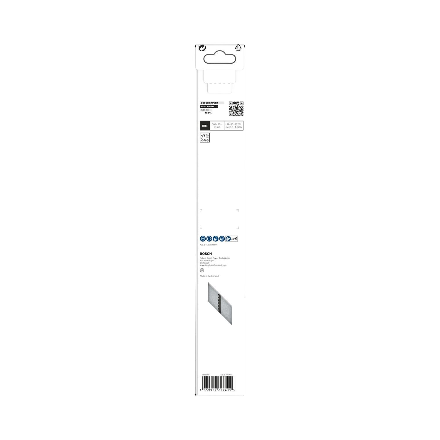 Hoja de sierra sable PRO Medium Metal 12'' 5 Pzas - Bosch - Herram.cl