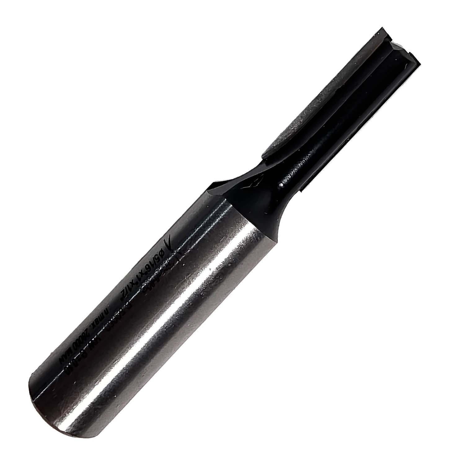 Fresa Recta 2 Filos 5/16''x1'' Toma 1/2'' - Makita - Herram.cl