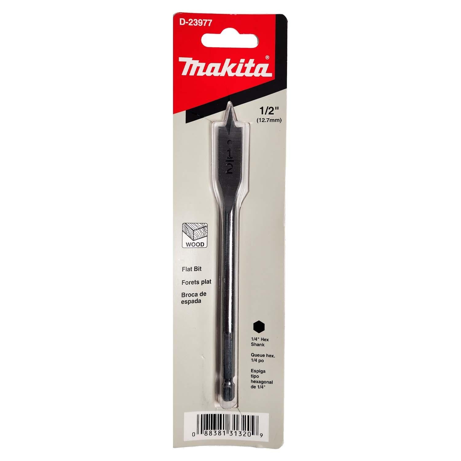 Broca Paleta 1/2''x6'' (Toma Hex. 1/4'') - Makita - Herram.cl