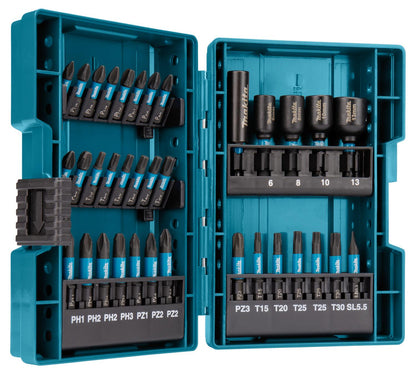 Set De Puntas y Vasos Impact Black 35 Pzas - Makita - Herram.cl