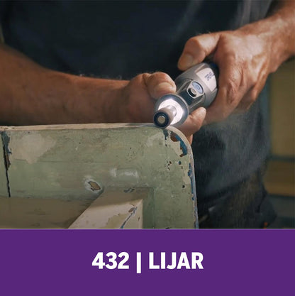 Tubo de Lija 12,7mm G120 (432) 6 Pzas - Dremel - Herram.cl