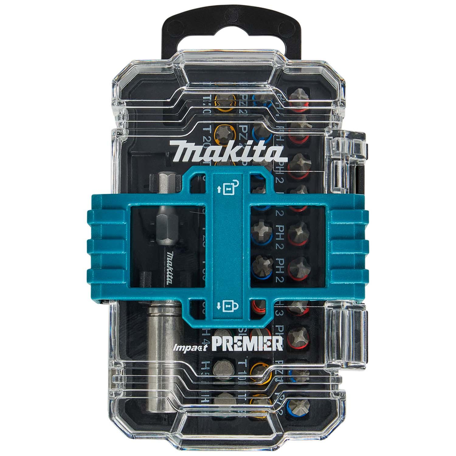 Set Puntas Torsión Impact Premier 25mm 31 Pzas - Makita - Herram.cl