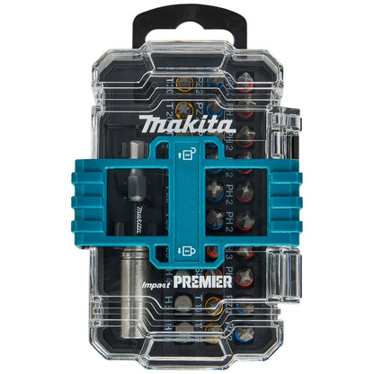 Set Puntas Torsión Impact Premier 25mm 31 Pzas - Makita - Herram.cl
