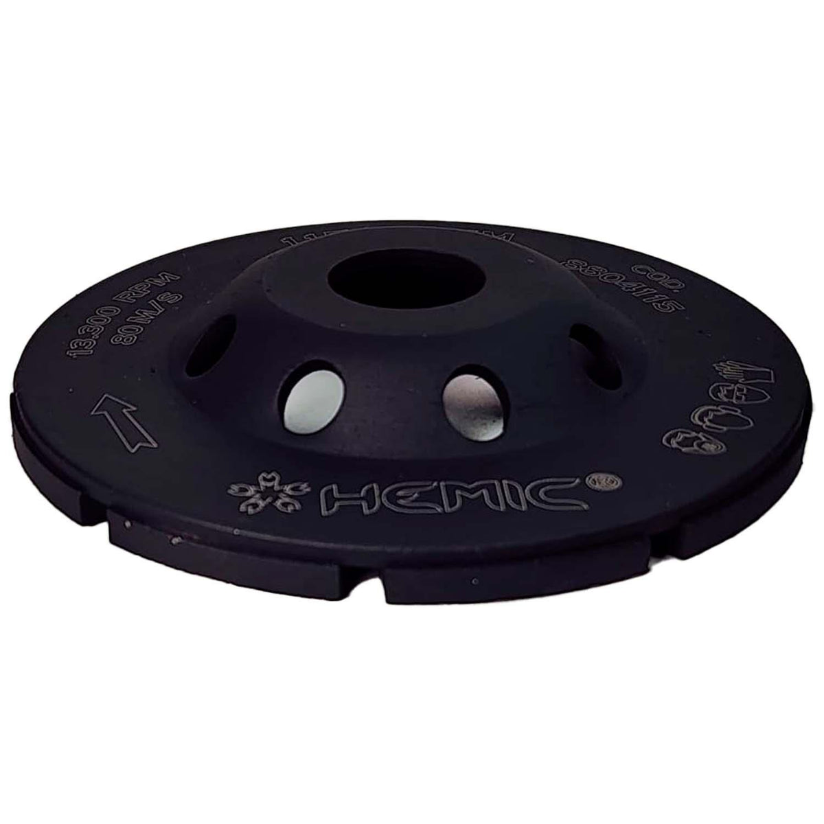 Copa Diamantada Doble Segmento 115x22,23mm - HEMIC - Herram.cl
