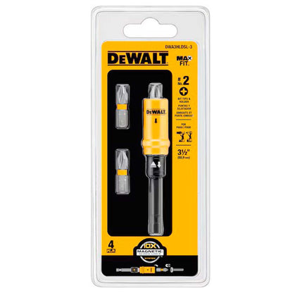 Porta Puntas MAXFIT + 3 Puntas PH2x1'' - DeWALT - Herram.cl