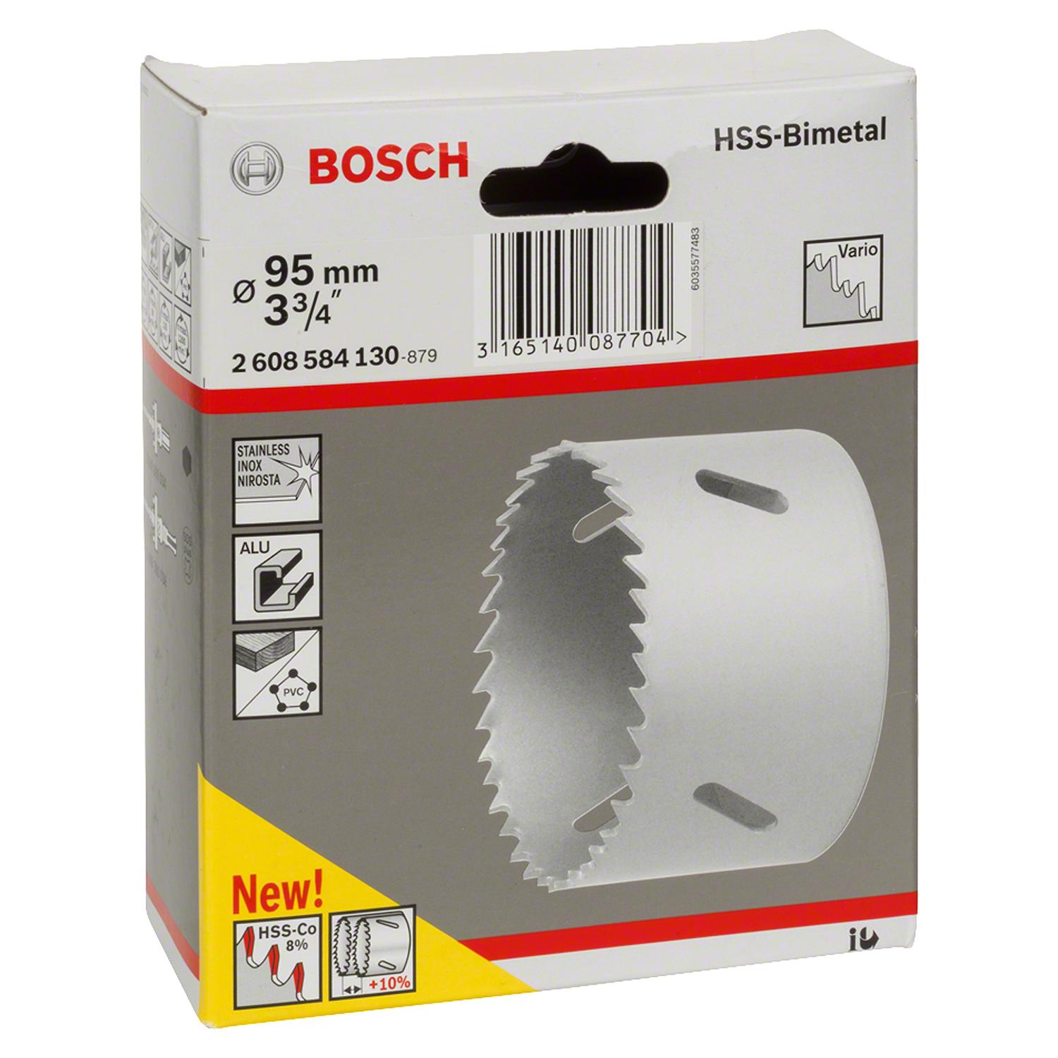 Sierra Copa Bim + 8% Co 95mm (3 3/4'') Bosch - Herram.cl