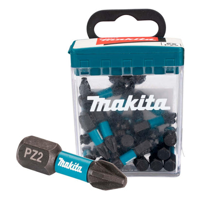 Pack Puntas Impact Black PZ2x25mm 25 Pzas - Makita - Herram.cl