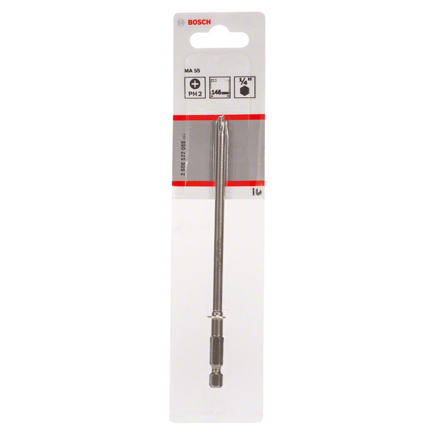 Punta de Atornillar Extra Hard PH2x45mm para MA55 - Bosch - Herram.cl