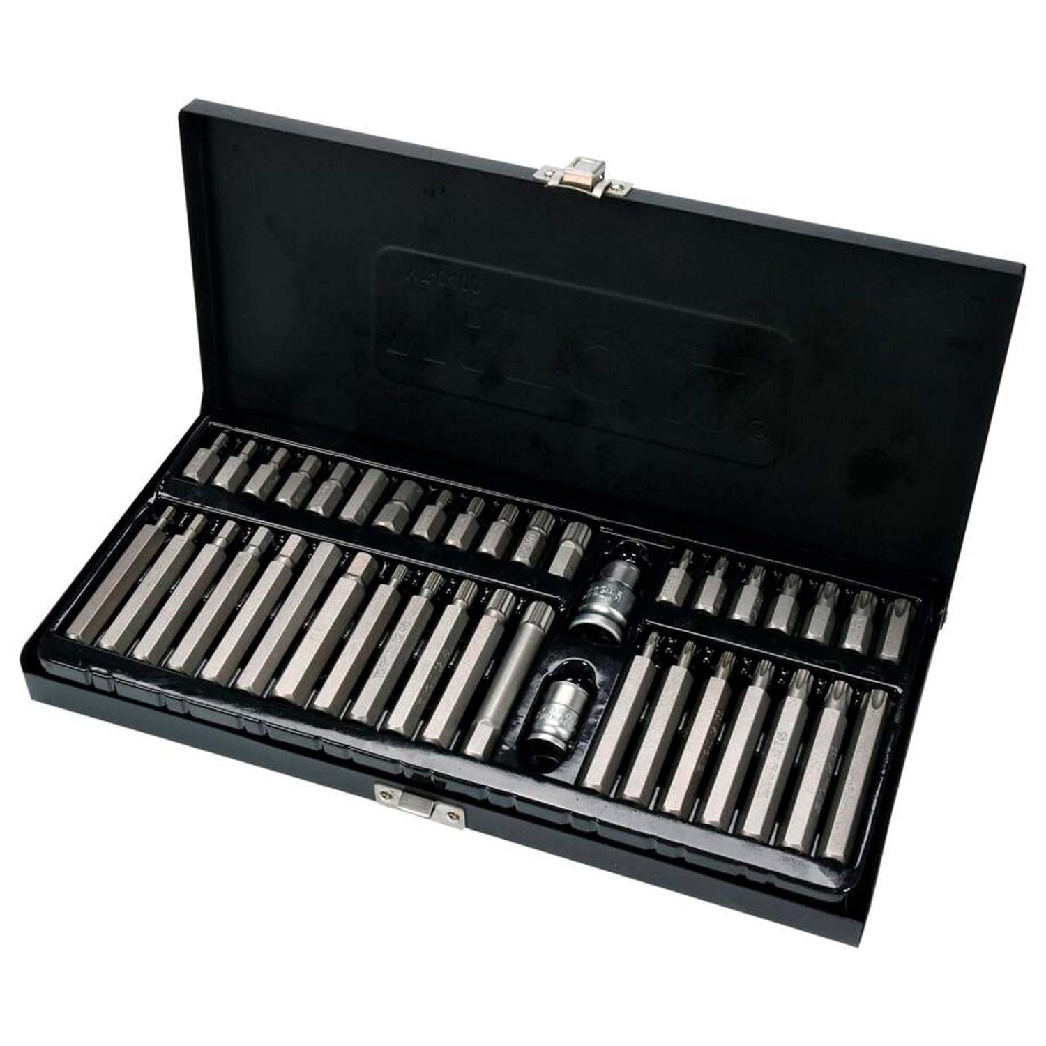 Juego de Puntas Torx, Hexagonal, Imbus 40 Pzas - Yato - Herram.cl