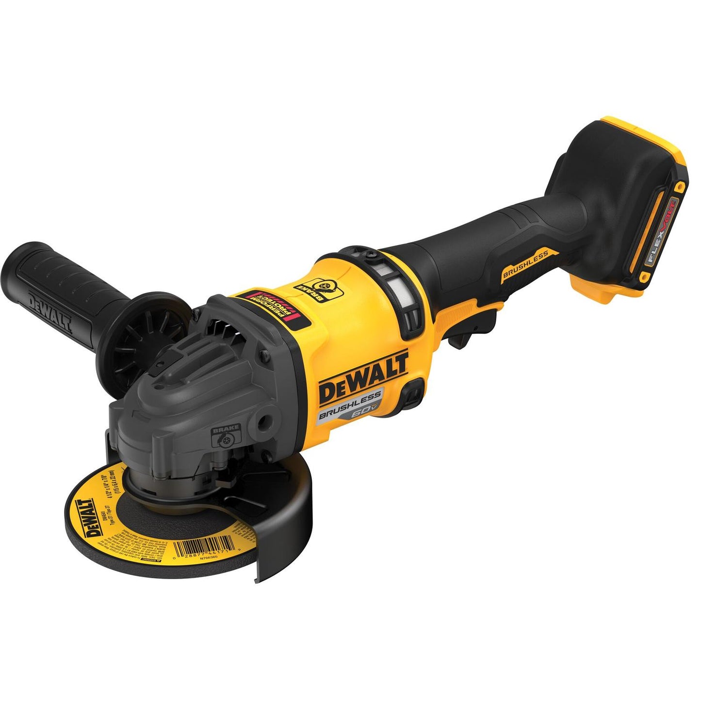 Esmeril Angular Inalámbrico Flexvolt 60V 4 - 1/2'' - DeWALT - Herram.cl