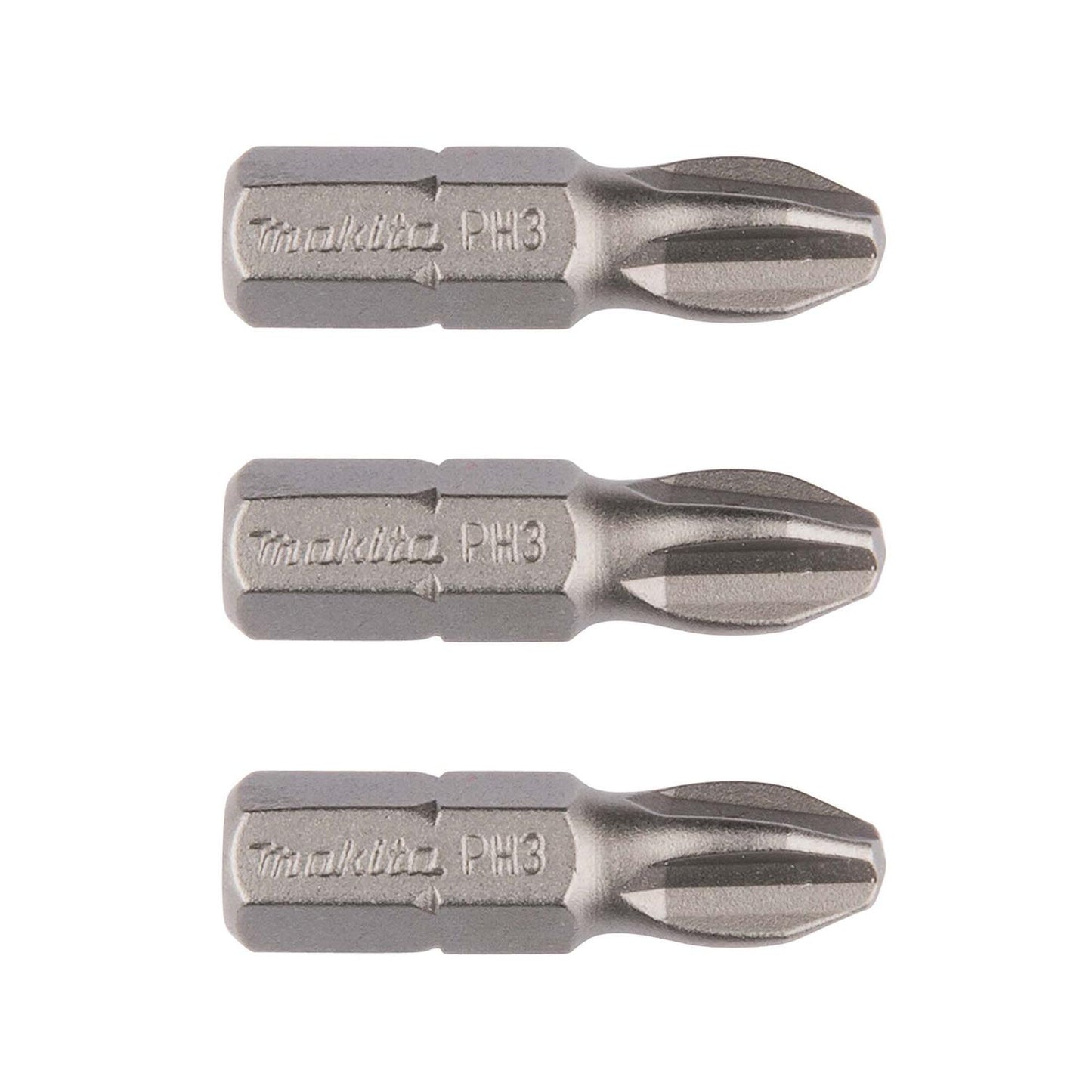 Punta de Atornillar PH3x25mm 3 Pzas - Makita - Herram.cl