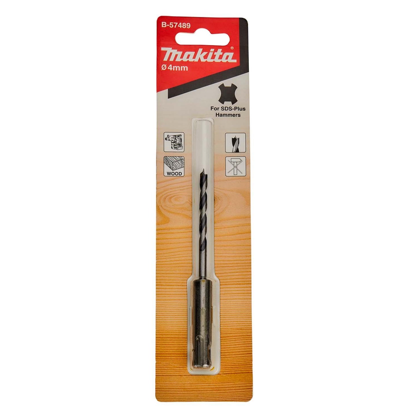Broca SDS - Plus Para Madera 4x105mm - Makita - Herram.cl