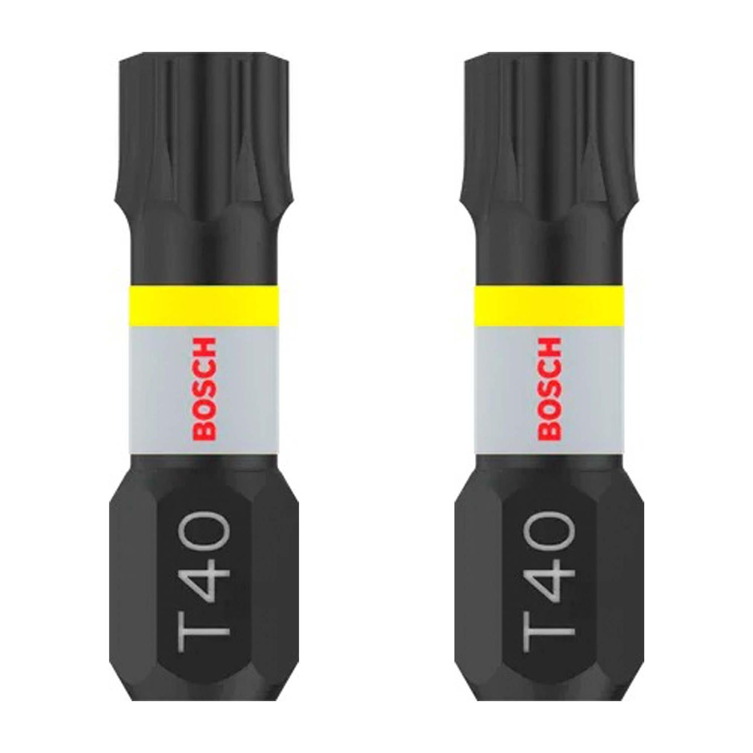 Puntas PRO Impact T40x25mm 2 Pzas - Bosch - Herram.cl