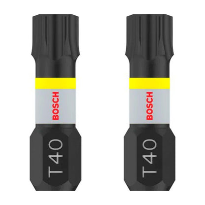 Puntas PRO Impact T40x25mm 2 Pzas - Bosch - Herram.cl