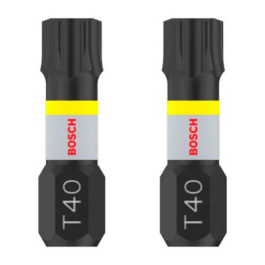 Puntas PRO Impact T40x25mm 2 Pzas - Bosch - Herram.cl