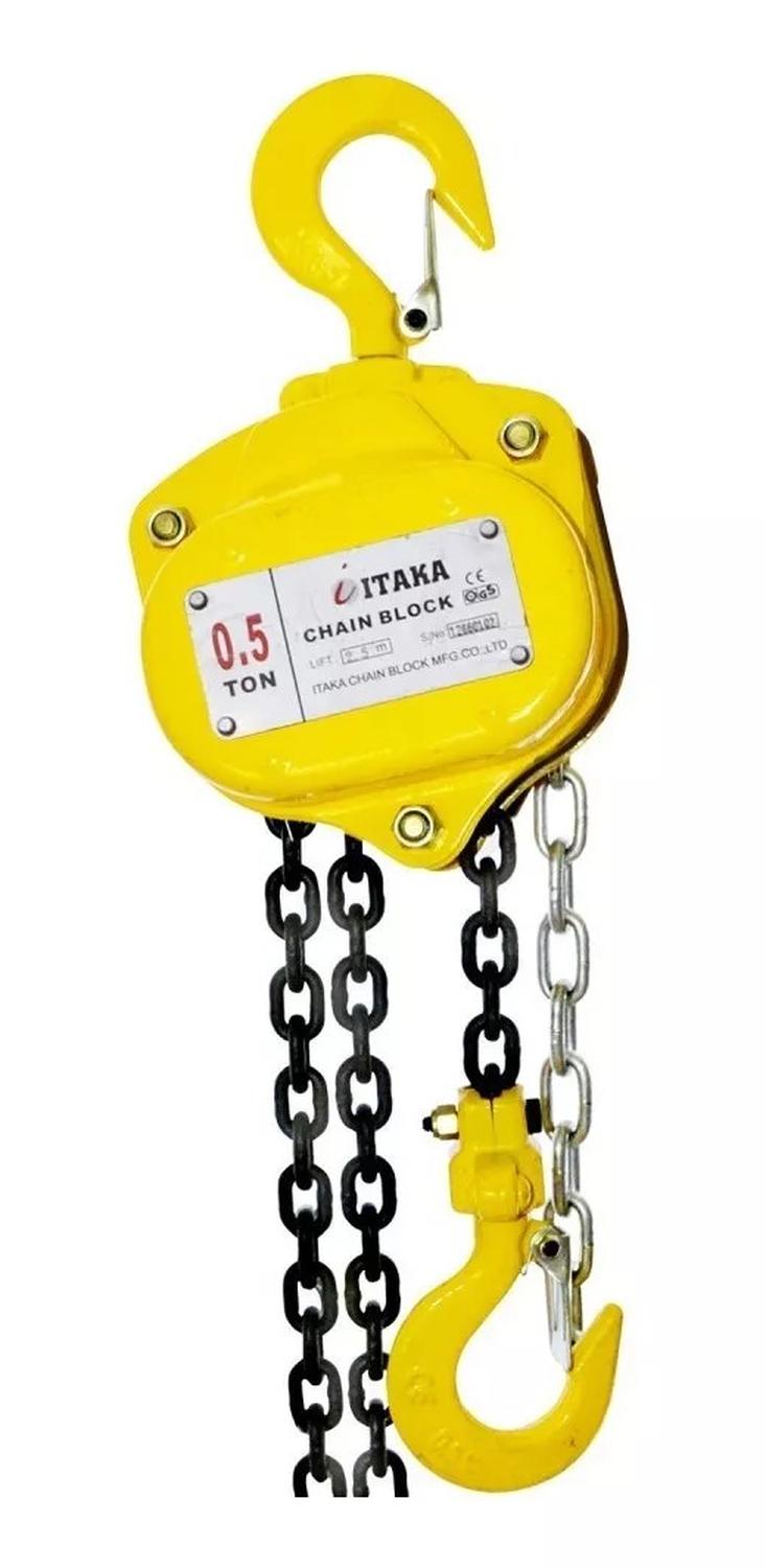 Tecle Cadena 0.5 Tonelada - Itaka - Herram.cl