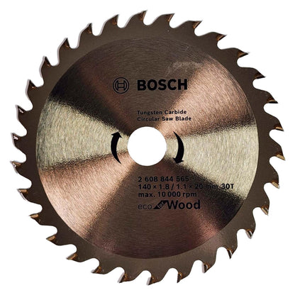 Disco de Sierra ECO For Wood 5 - 1/2''x1,8x20mm 30 D - Bosch - Herram.cl