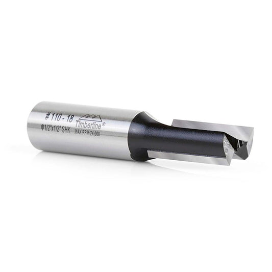 Fresa Recta 2 Filos 1/2''x1'' Toma 1/2'' - Timberline - Herram.cl